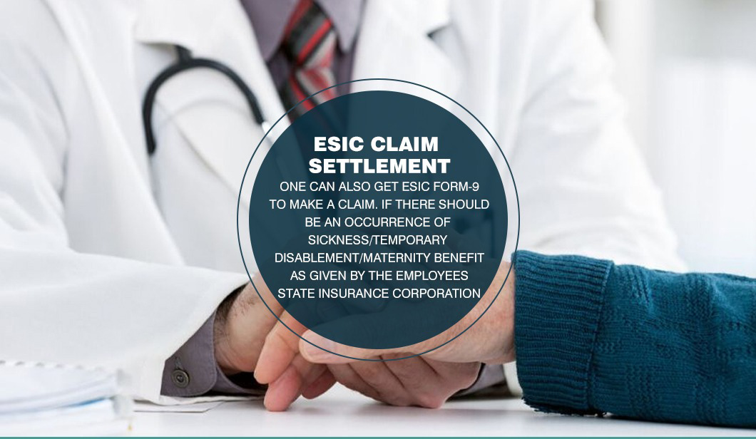 Online ESIC Claim Settlement Tax Seva Kendra